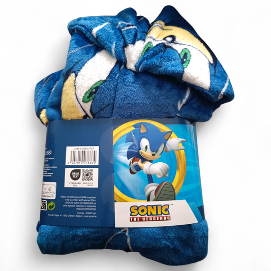 Couverture à capuche - 120x150 cm - Sonic J'M T Crea