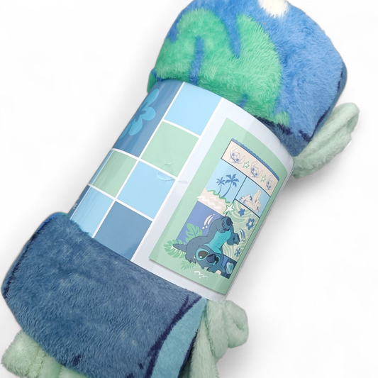 Couverture Flanelle - Plaid 110x150 cm - Stitch - Disney J'M T Crea