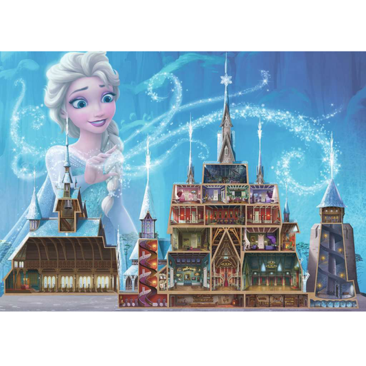 Disney Castle - Elsa - Puzzle 1000pcs - Ravensburger J'M T Créa