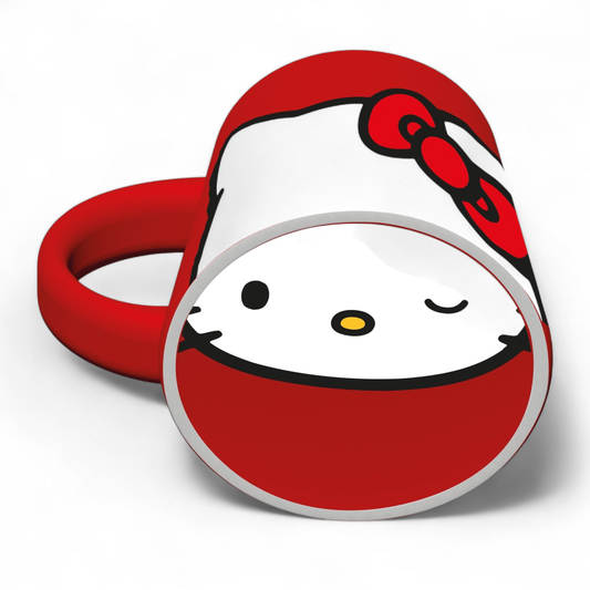 HELLO KITTY - Face Base Mug 350ml - Pyramid J'M T Créa
