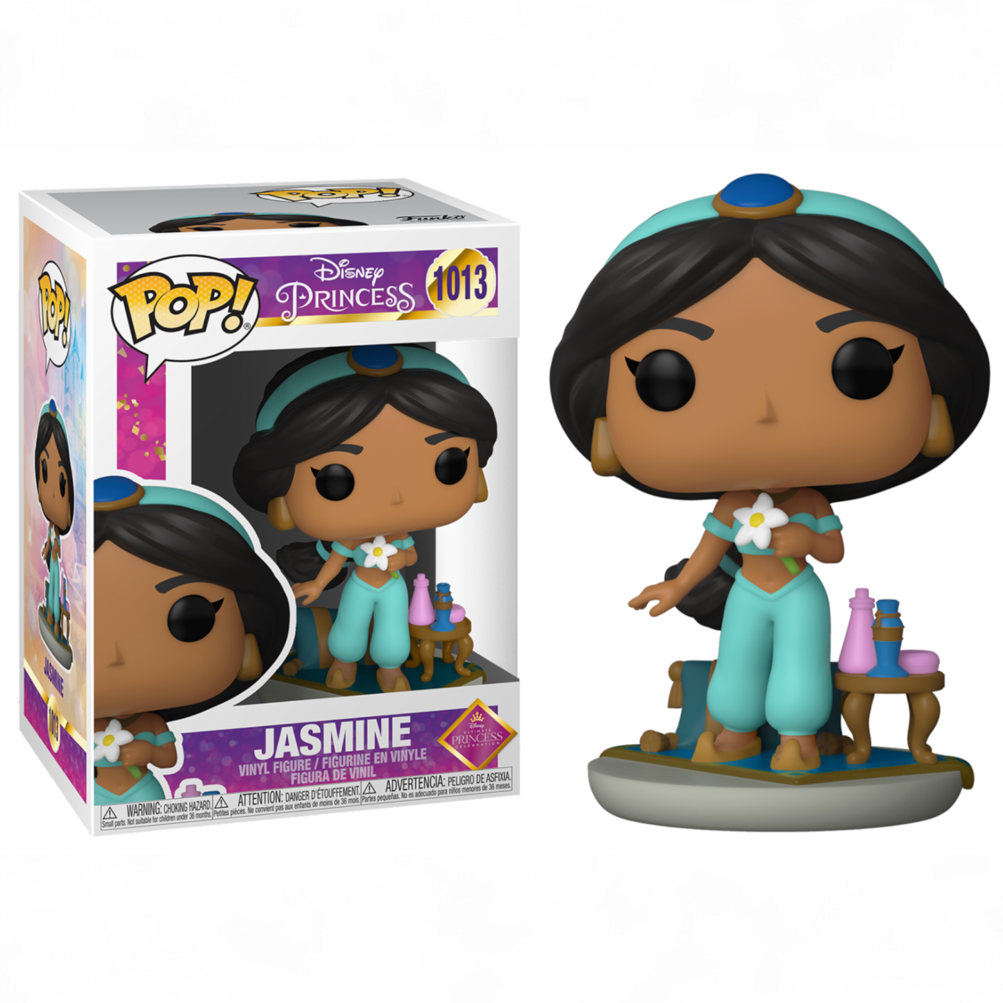JASMINE - Ultimate Princess Jasmine - Pop N°1013 - Disney - Funko J'M T Créa