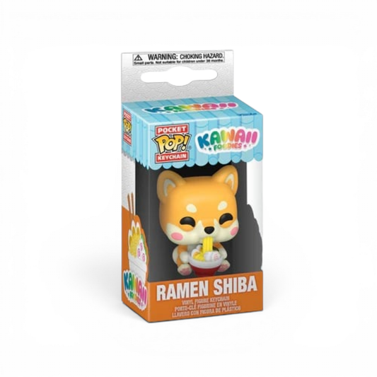 KAWAII FOODIES - Pocket Pop Keychain - Ramen Shiba - Funko J'M T Créa