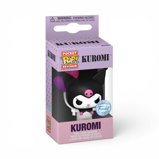 KUROMI - Pocket Pop Keychain - Kuromi avec ballon - Funko J'M T Créa