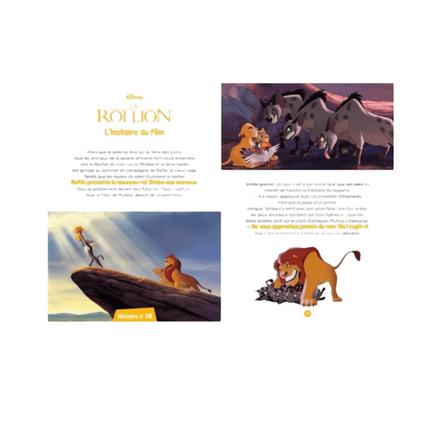 Livre - 52 Histoires pour l'année - Héros et aventures - Disney - Hachette Jeunesse J'M T Créa