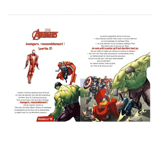 Livre - 52 Histoires pour l'année - Marvel - Hachette Jeunesse J'M T Créa