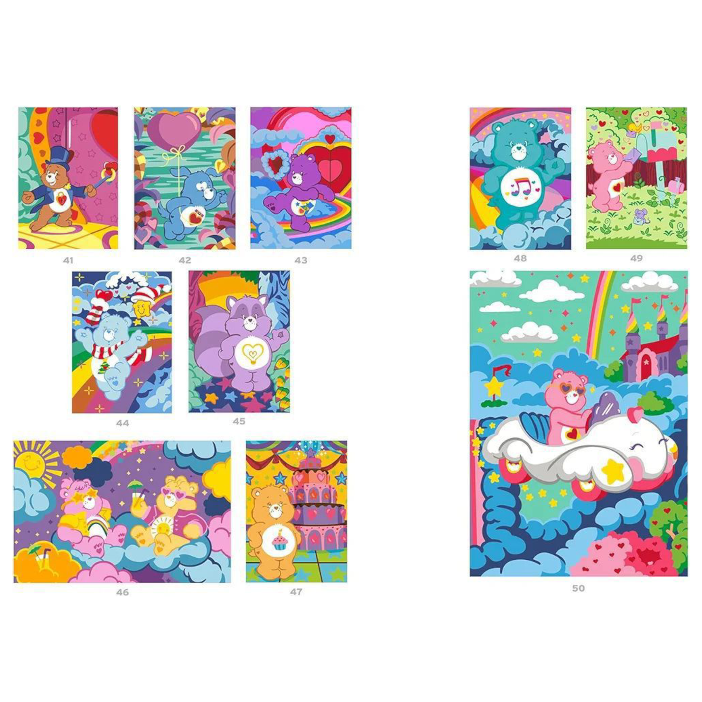 Livre de coloriages mystères - Bisounours - Coloriages Art Thérapie - Hachette Heroes J'M T Crea