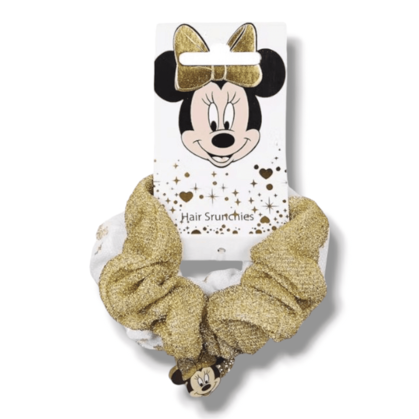 Lot de 2 Chouchous / Scrunchies - Minnie - Disney J'M T Créa