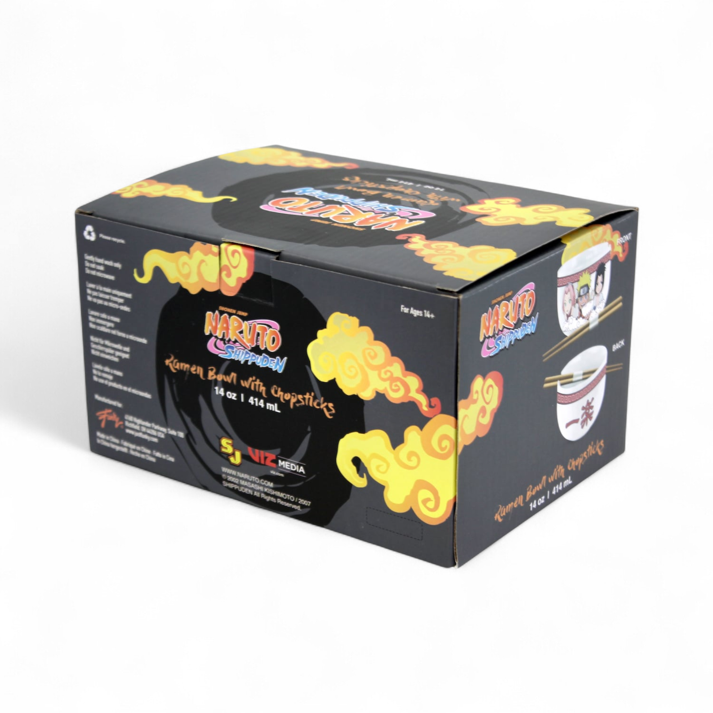 NARUTO - Bol à Ramen avec Baguette 414ml - Team Seven - Just Funky J'M T Créa