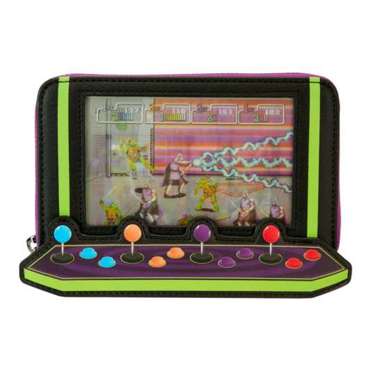 Portefeuille - 40Th Anniv Vintage Arcade - TMNT Tortues Ninja - Loungefly J'M T Créa