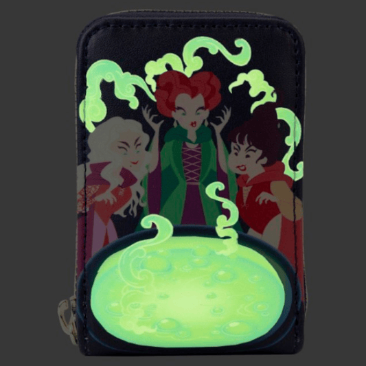 Portefeuille - Hocus Pocus - Sanderson Sisters Cauldron - Disney - Loungefly J'M T Créa