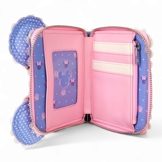 Portefeuille - Minnie Floral And Lace Ears - Disney - Loungefly J'M T Créa