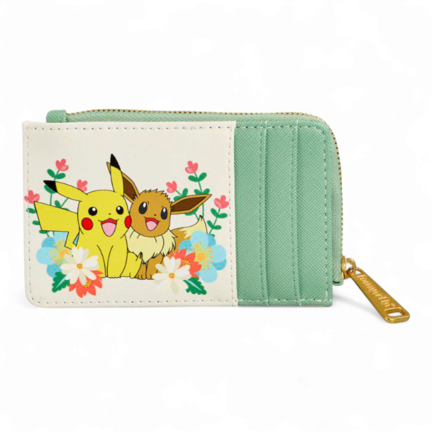Portefeuille - Pikachu & Eevee Floral - Pokemon - Loungefly J'M T Créa