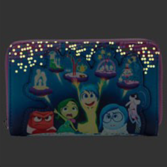Portefeuille - Pixar Inside Out Control Panel - Disney - Loungefly J'M T Créa