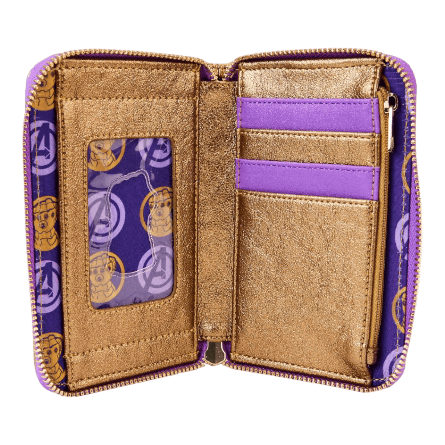 Portefeuille - Shine Thanos Gauntlet - Marvel - Loungefly J'M T Créa