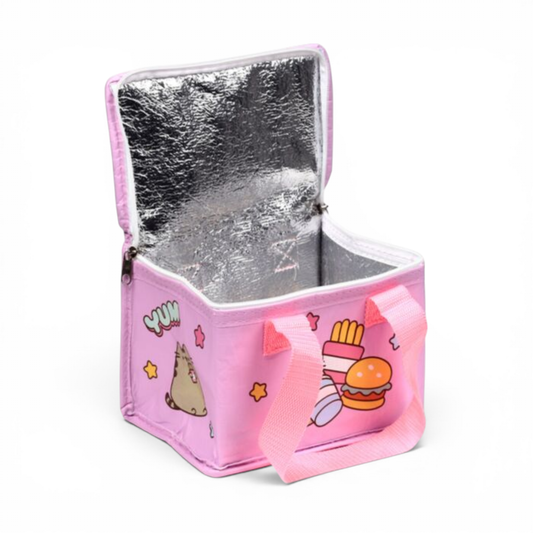 PUSHEEN - Sac isotherme RPET - Sac à déjeuner Pusheen le chat gourmand - Puckator J'M T Créa