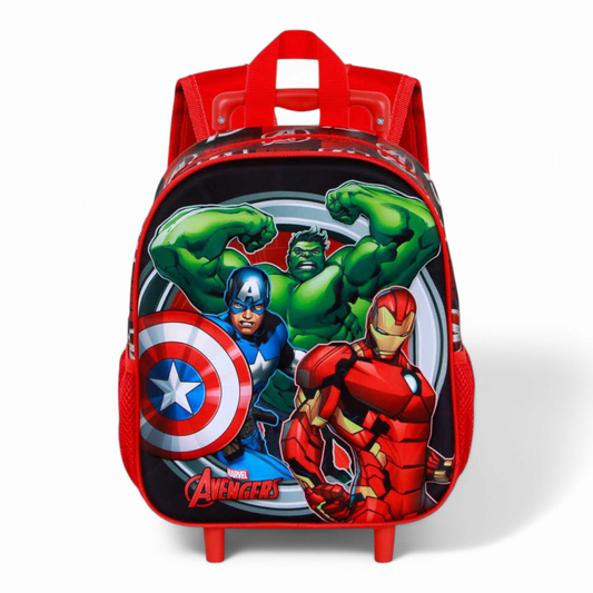 Sac à dos 3D à roulettes - Petit Avengers Almighty - Marvel - Karactermania J'M T Créa