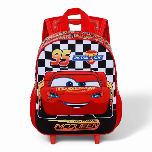 Sac à dos 3D à roulettes - Petit Cars 3 Racer - Pixar - Karactermania J'M T Créa