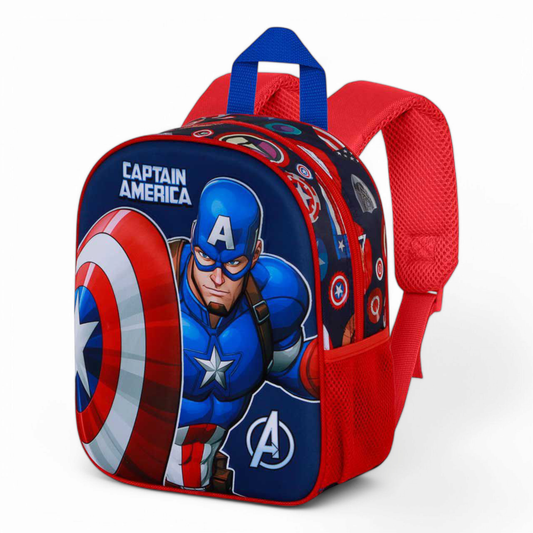 Sac à dos - Elite 3D Captain America Patriot - Marvel - Karactermania J'M T Créa