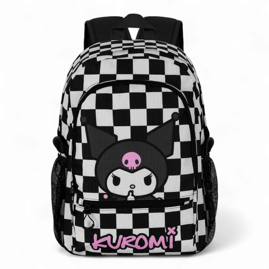 Sac à dos - Fight Fan 2.2 Kuromi B And W - Sanrio - Karactermania J'M T Créa