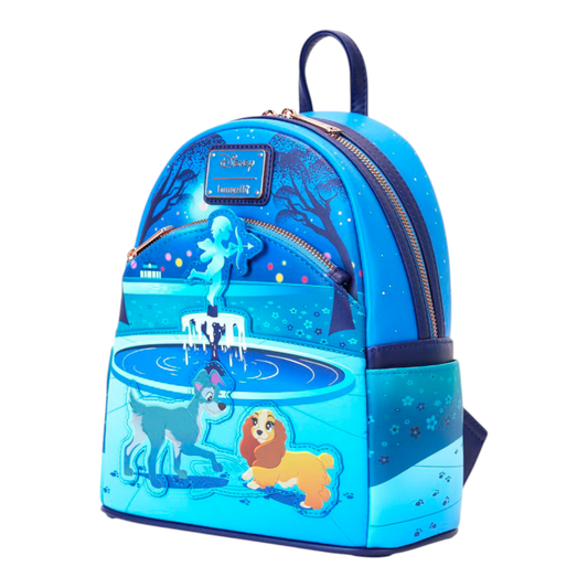 Sac à dos - Lady And The Tramp 70Th Anniv - Disney - Loungefly J'M T Créa