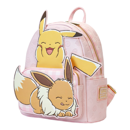 Sac à dos - Pikachu & Eevee Evoli - Pokemon - Loungefly J'M T Créa
