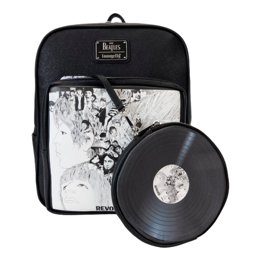 Sac à dos - Revolver Album With Record Pouch - The Beatles - Loungefly J'M T Créa