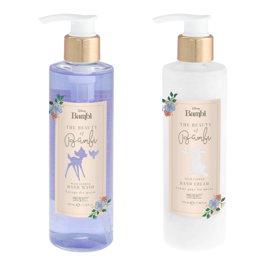 Savon liquide et crème pour les mains - The Beauty of Bambi - Disney - Mad Beauty J'M T Créa