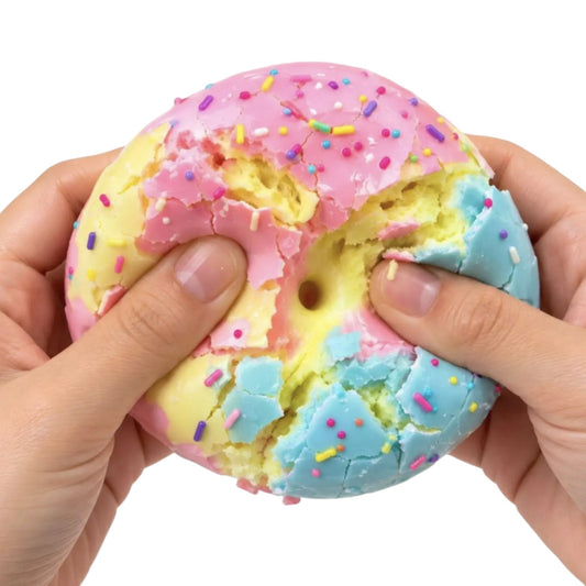 Squishy - Crispy Donut - Squishy Donut Craquant - Jouet Anti Stress J'M T Créa