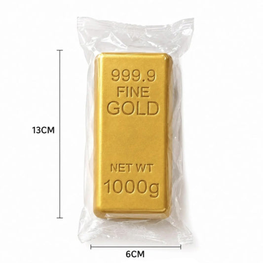 Squishy - Lingot d'or - Golden Squishy - Jouet Anti Stress J'M T Créa