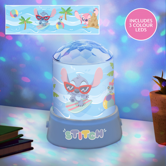 STITCH - Lampe à projection festif 13 cm - Paladone J'M T Créa