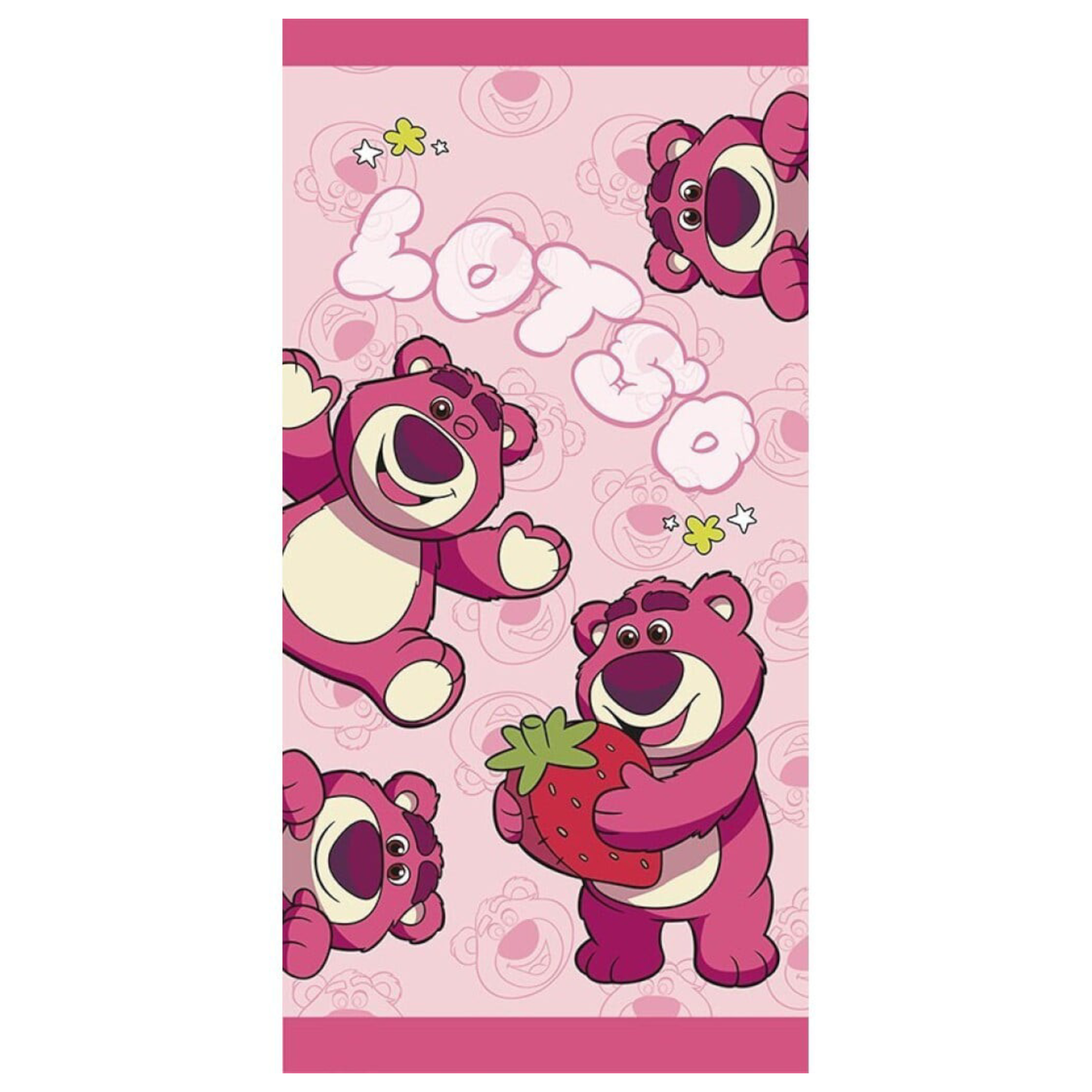 TOY STORY - Lotso - Serviette de plage - 70x140cm - AyMax J'M T Créa