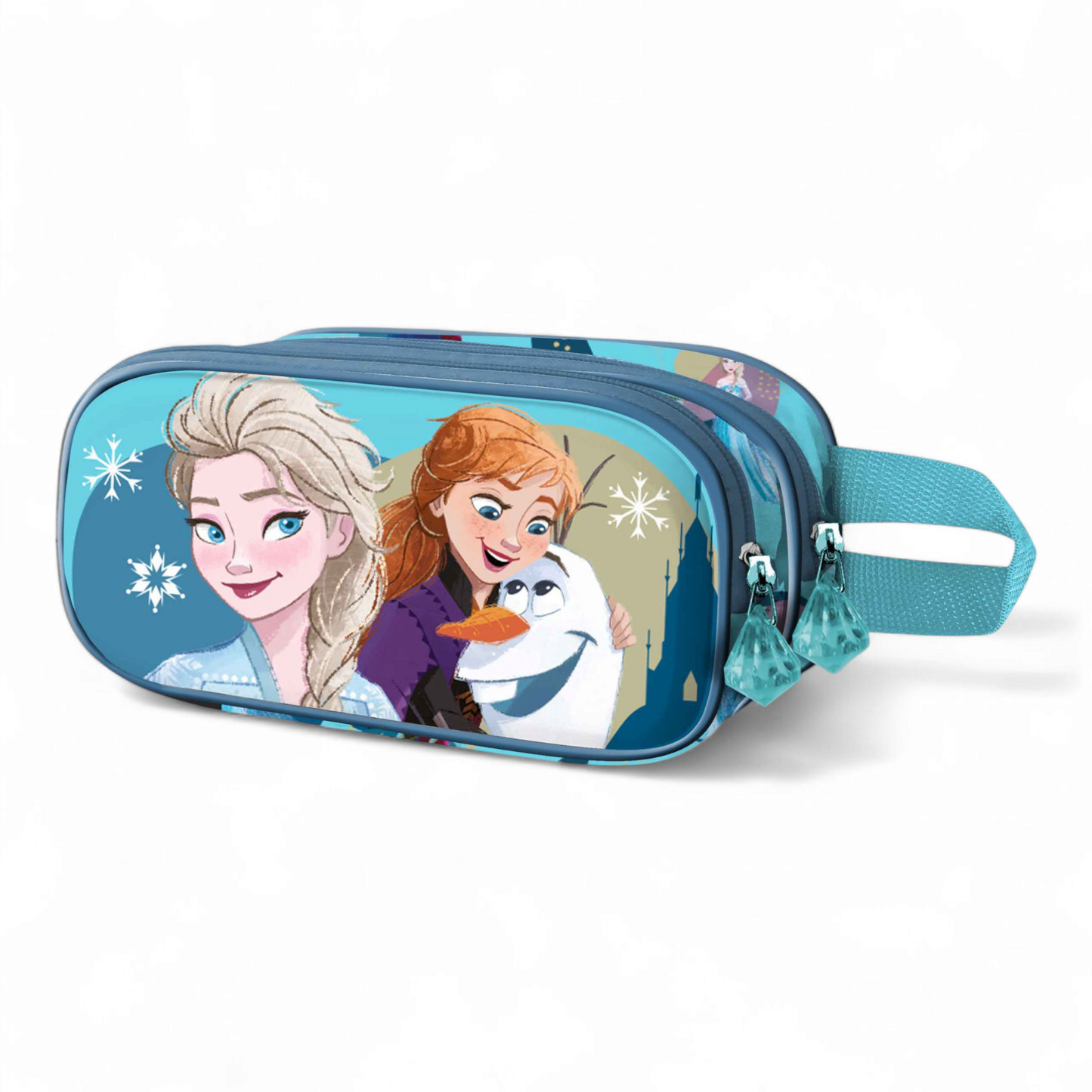 Trousse double - 3D La Reine Des Neiges 2 Frozen II Lovely - Disney - Karactermania J'M T Créa