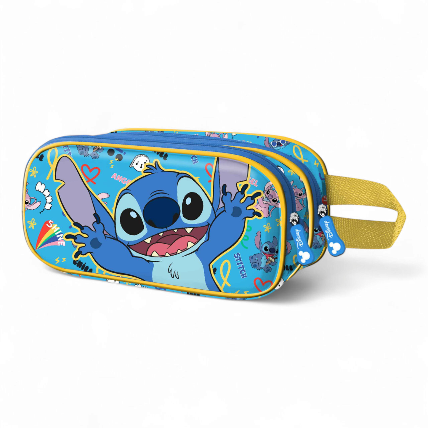 Trousse double - 3D Lilo Et Stitch Hello - Disney - Karactermania J'M T Créa