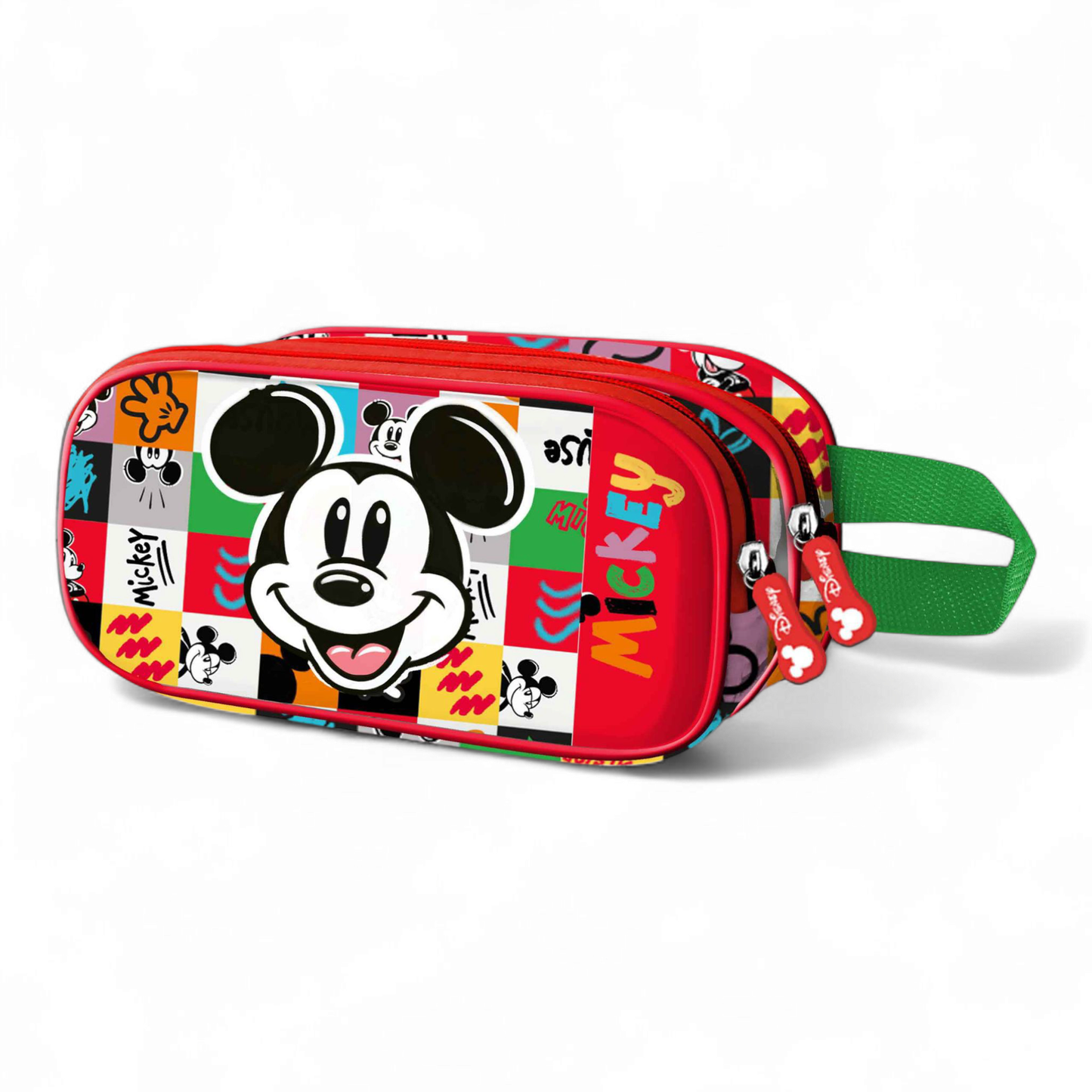 Trousse double - 3D Mickey Mouse Mood - Disney - Karactermania J'M T Créa