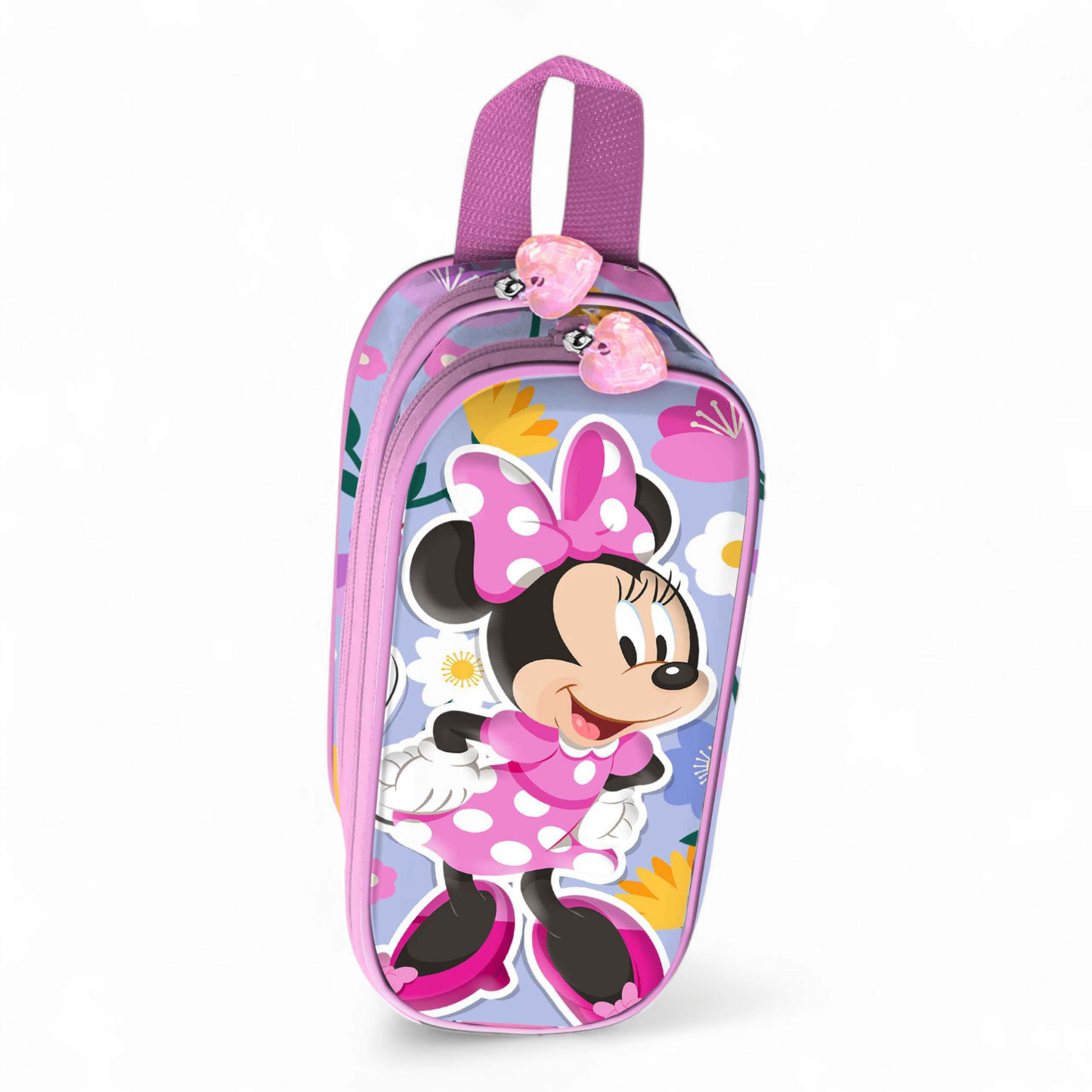 Trousse double - 3D Minnie Mouse Lilas Spring - Disney - Karactermania J'M T Créa