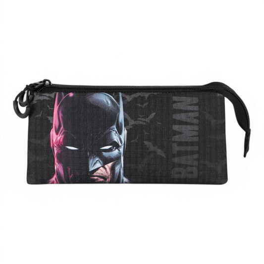 Trousse triple - Batman Face - DC Comics - Karactermania J'M T Créa