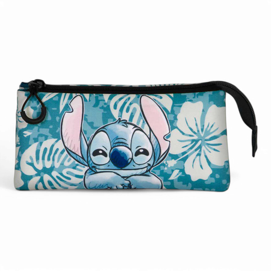 Trousse triple - Fan 2.0 Lilo Et Stitch Aloha - Disney - Karactermania J'M T Créa