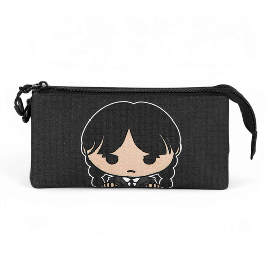 Trousse triple - Mercredi Wednesday Cute - Wednesday - Karactermania J'M T Créa