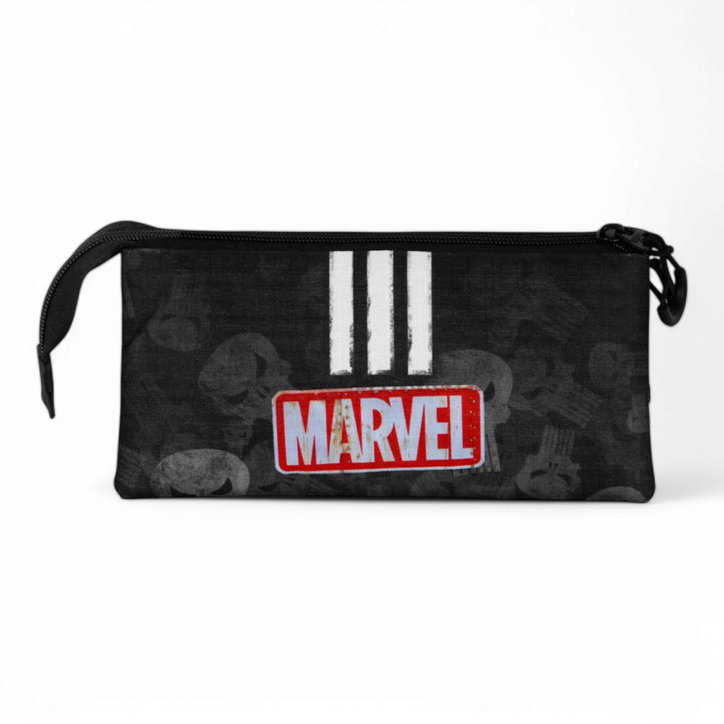 Trousse triple - Punisher Skull - Marvel - Karactermania J'M T Créa