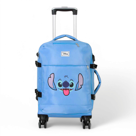 Valise cabine - 4 Roues Lilo Et Stitch Face - Disney - Karactermania J'M T Créa