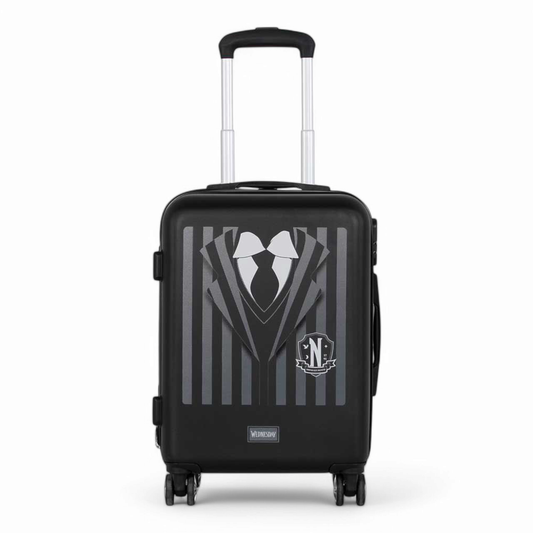 Valise cabine - ABS 4 Roues Mercredi Wednesday Uniform - Wednesday - Karactermania J'M T Créa