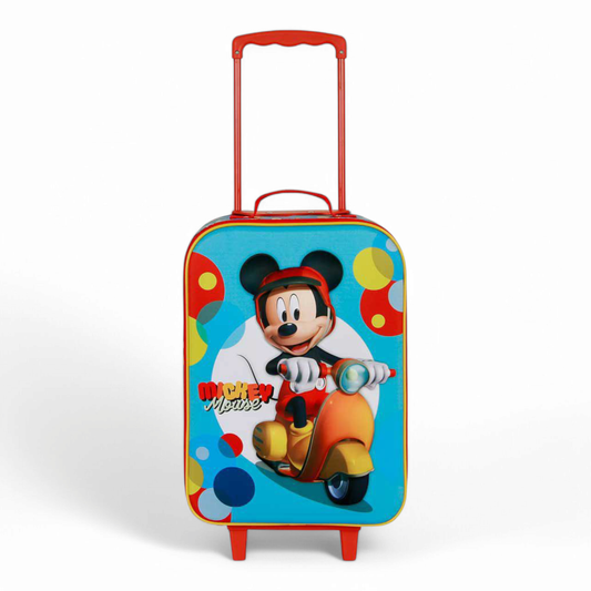 Valise Trolley - Soft 3D Mickey Mouse Scooter - Disney - Karactermania J'M T Créa