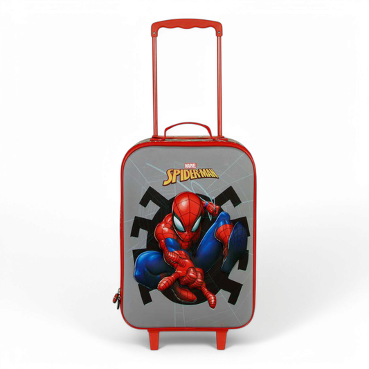 Valise Trolley - Soft 3D Spiderman Symbol - Marvel - Karactermania J'M T Créa