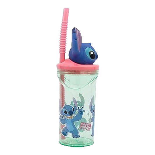 Verre 3D avec paille - Stitch Disney - Stor Stor