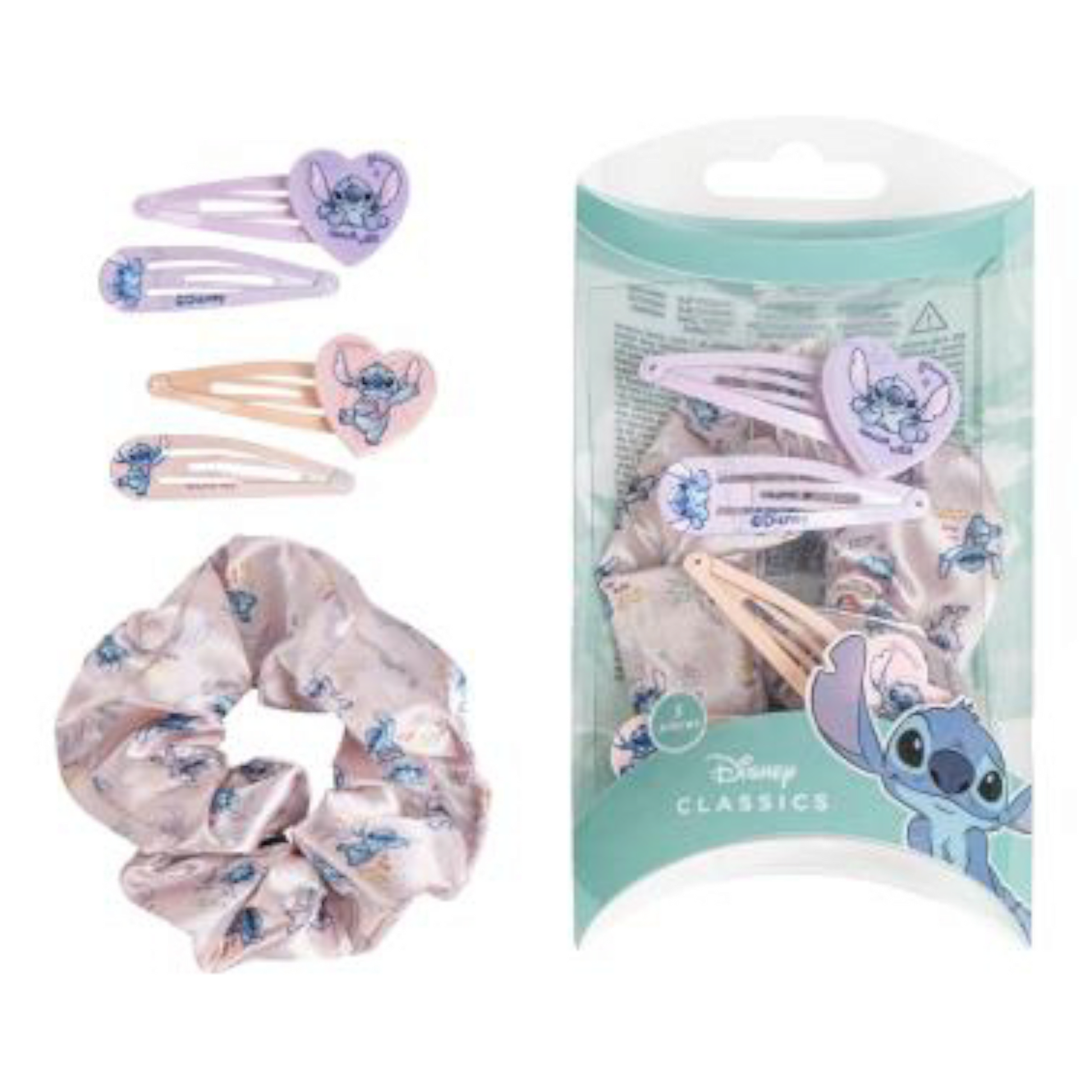 Boîte accessoires pour cheveux - Chouchou / Pinces - Stitch - Disney - Cerdá Life's Little Moments J'M T Créa