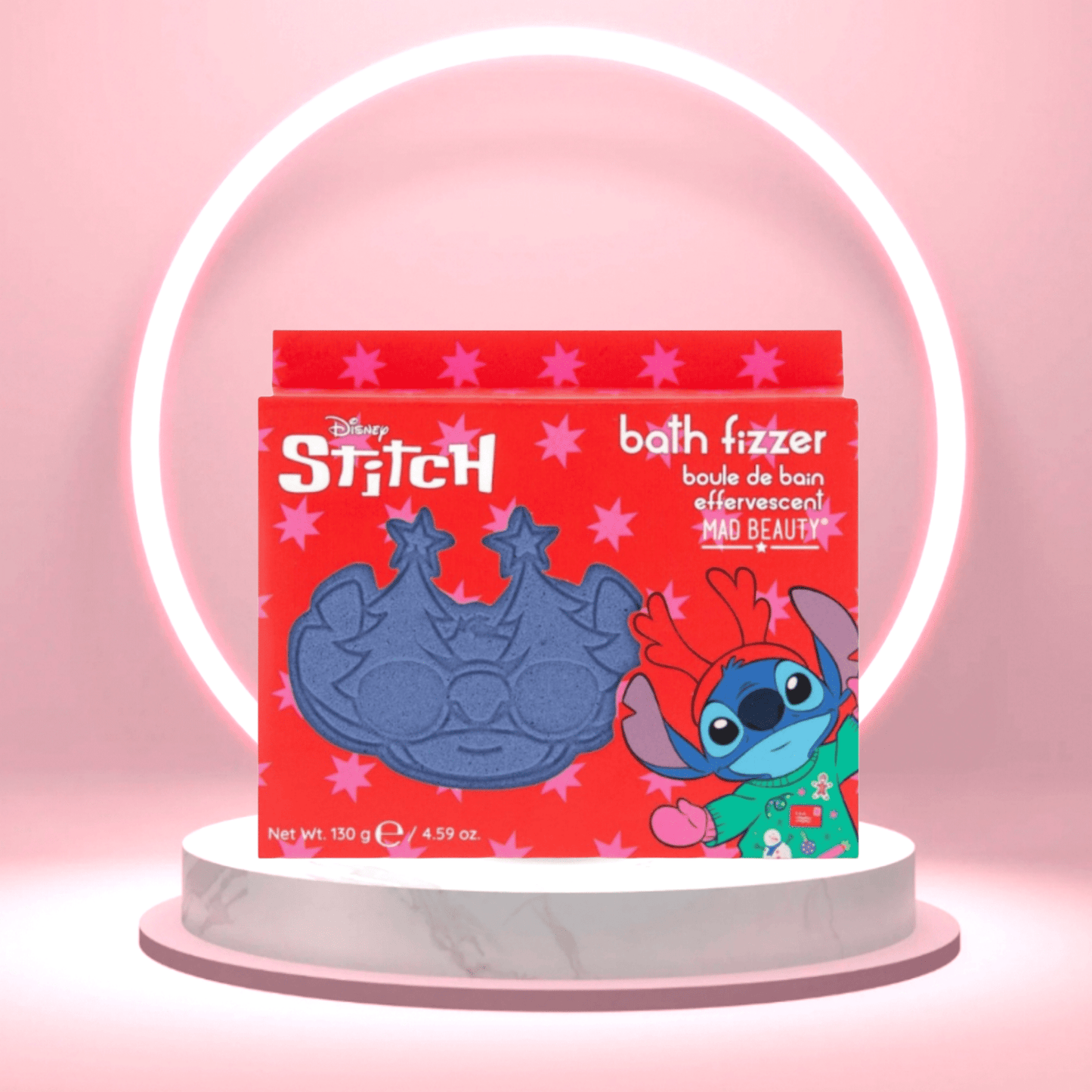 Bombe de bain - Noël avec Stitch - Disney - Mad Beauty J'M T Créa