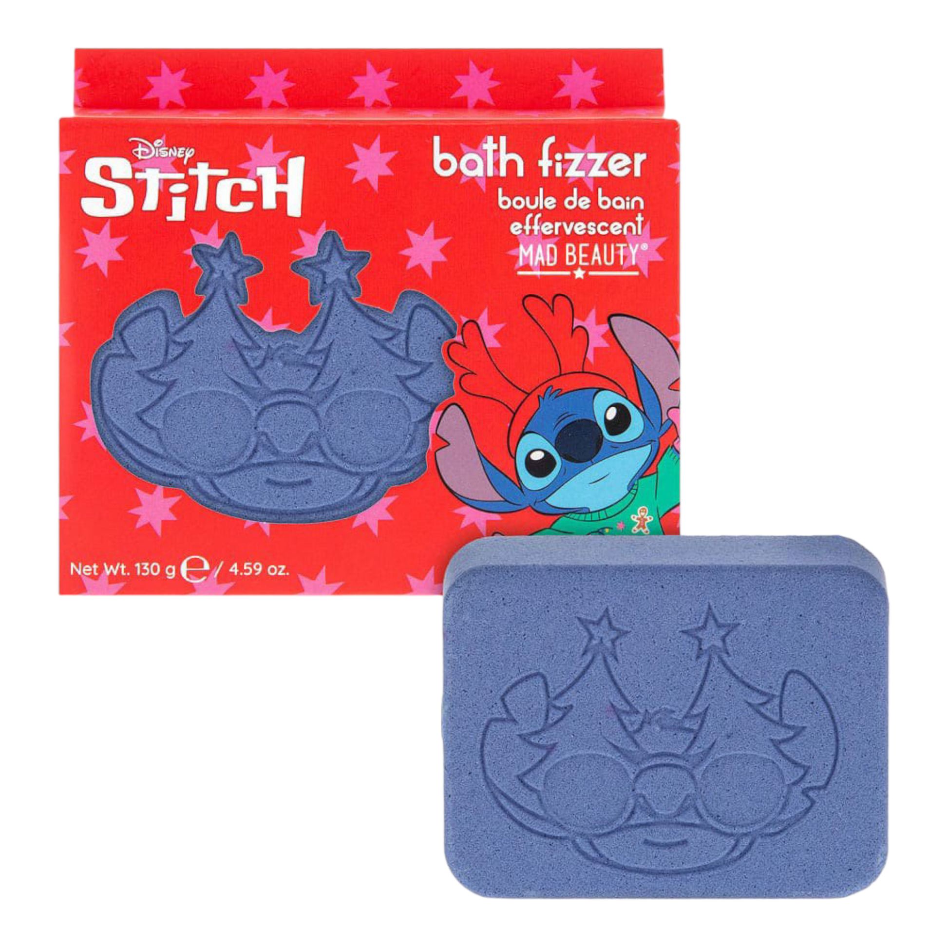 Bombe de bain - Noël avec Stitch - Disney - Mad Beauty J'M T Créa