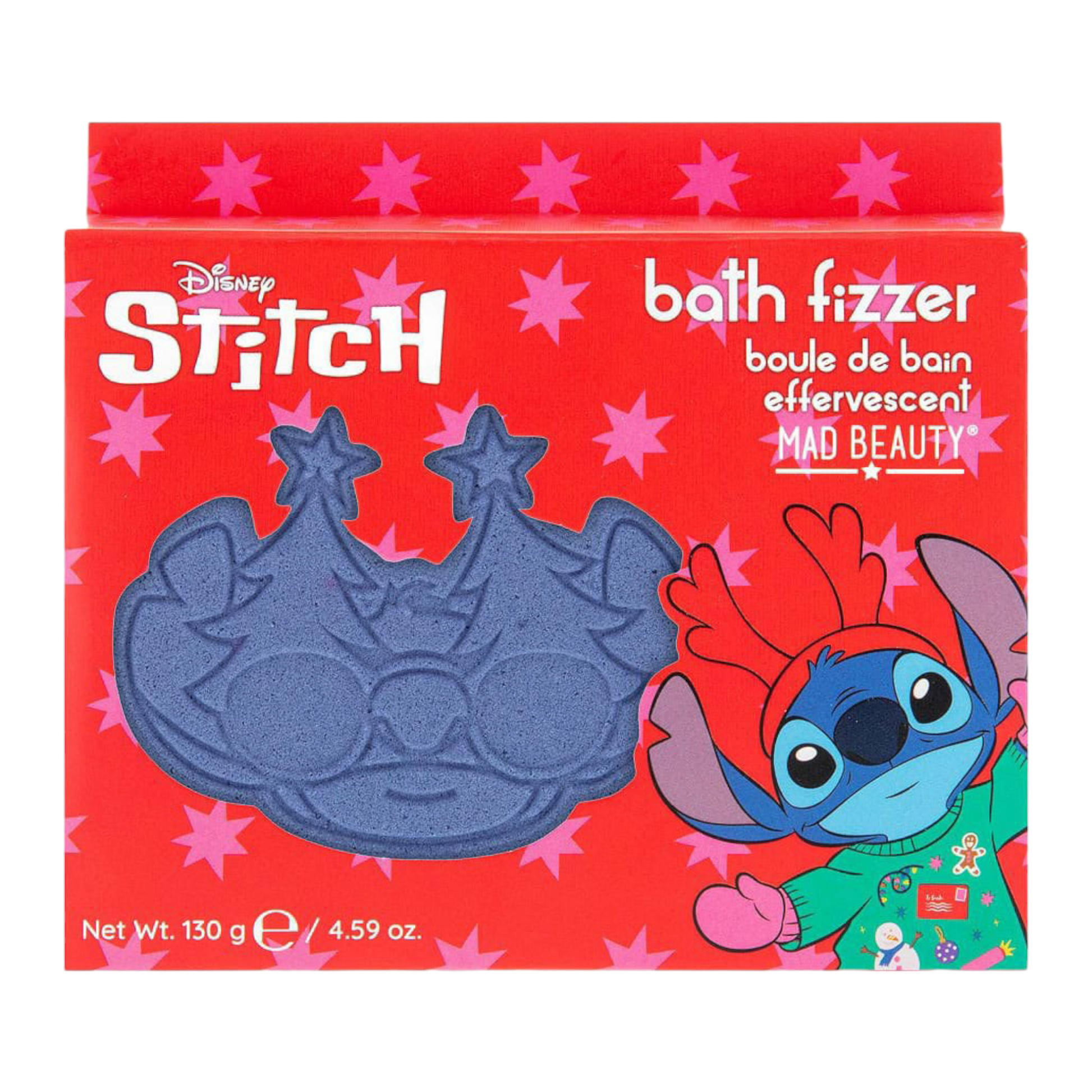 Bombe de bain - Noël avec Stitch - Disney - Mad Beauty J'M T Créa