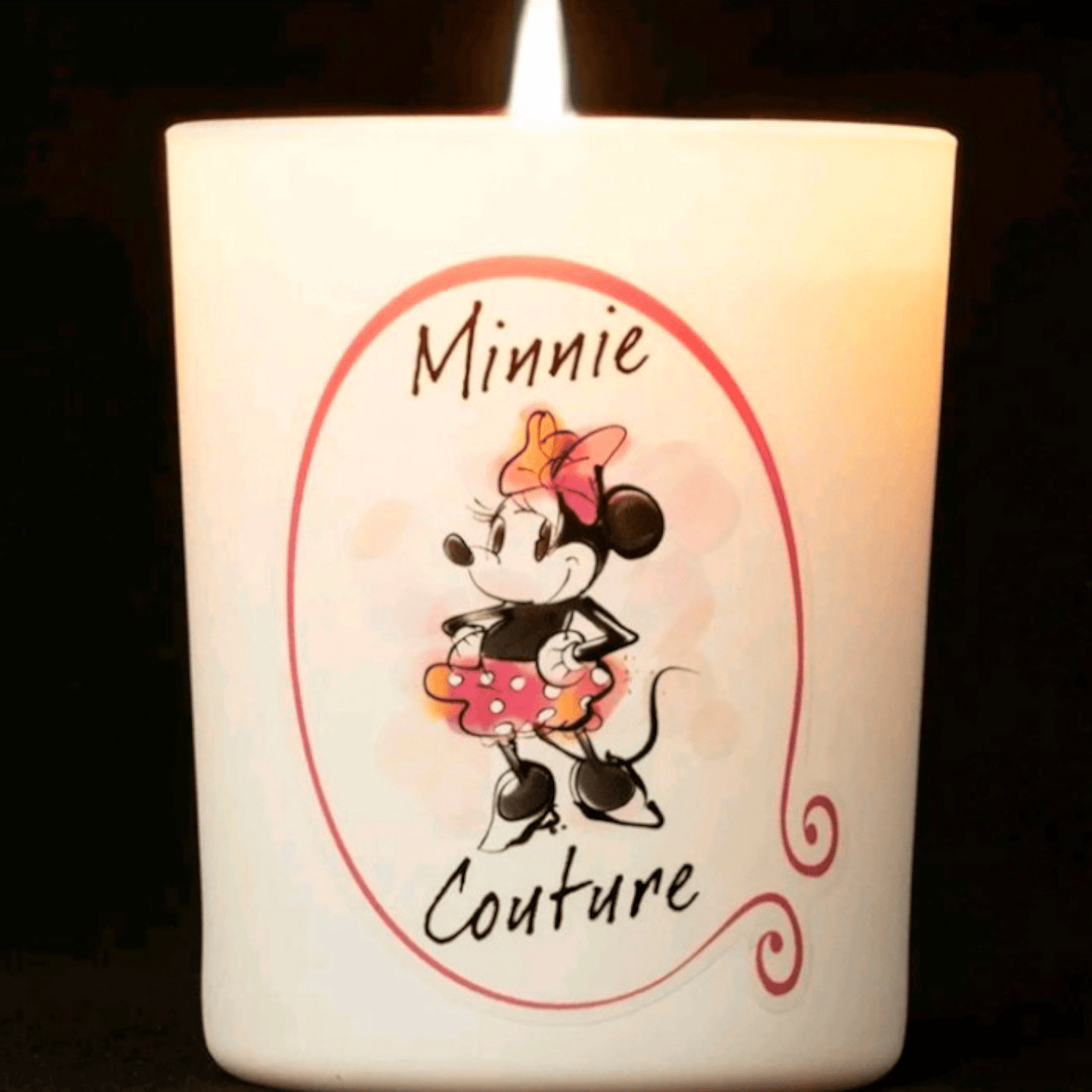 Bougie parfumée naturelle - Minnie Couture - Disney - Maison Francal J'M T Créa