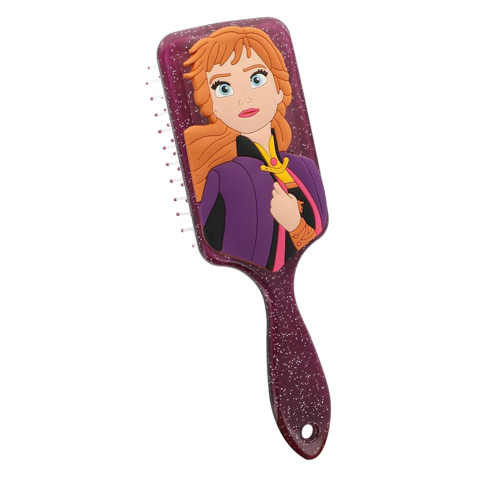 Brosse à cheveux 3D en silicone - Anna - La reine des neiges - Disney - ABC Hispania J'M T Créa